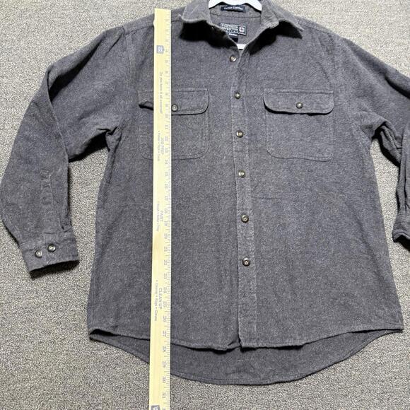 Northern ExpeditionLtd GreyxMens L Heavyweight Flannel Shirt - Picture 4 of 7